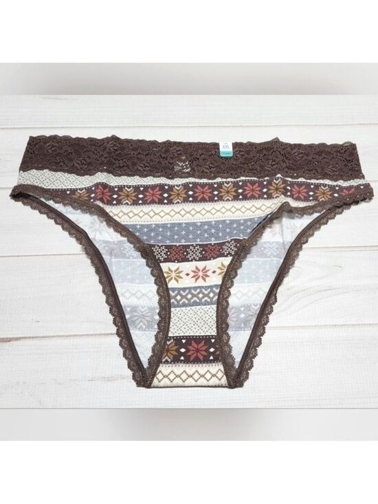 Maurices Other - Maurices Simply Comfy Fairisle Cotton Cheeky Panty XXL - New With Tags